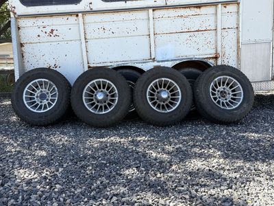 5x5.5 wheels with almost new tires