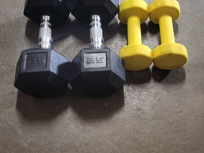 Dumbbells 64 pounds