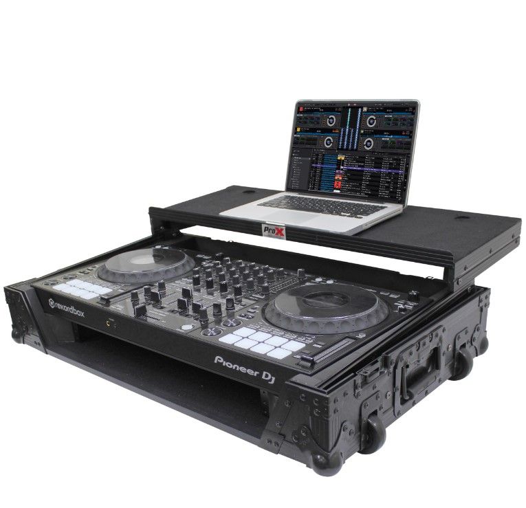 Pioneer DDJ-1000 DJ Controller + ProX Rolling Flight Case