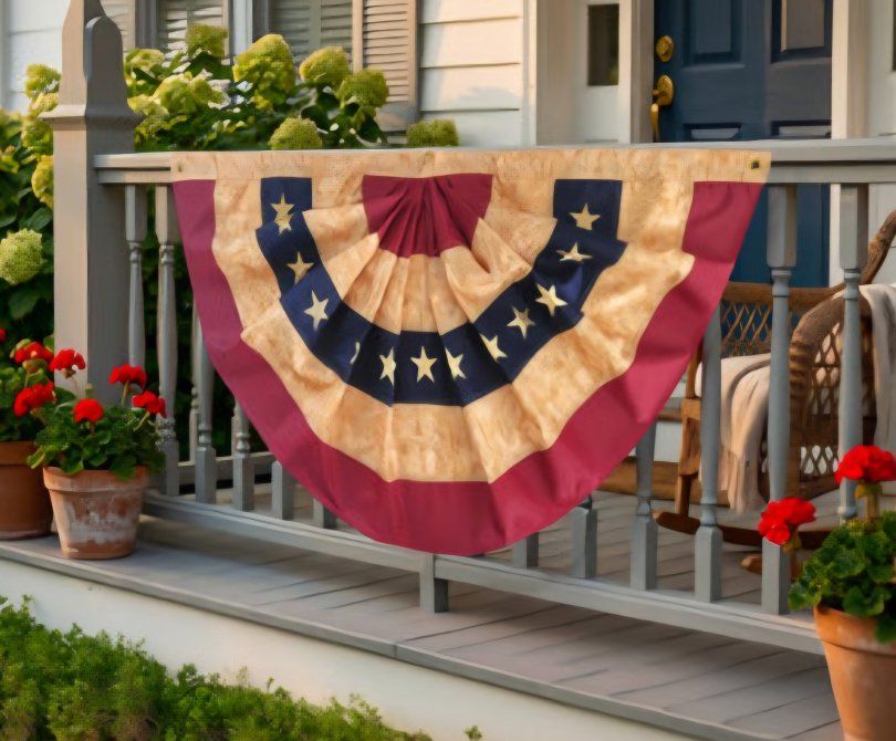 Americana Patriotic Bunting -Fouth of July