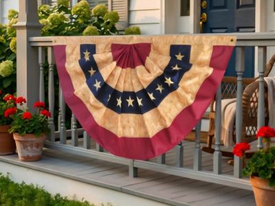 Americana Patriotic Bunting -Fouth of July