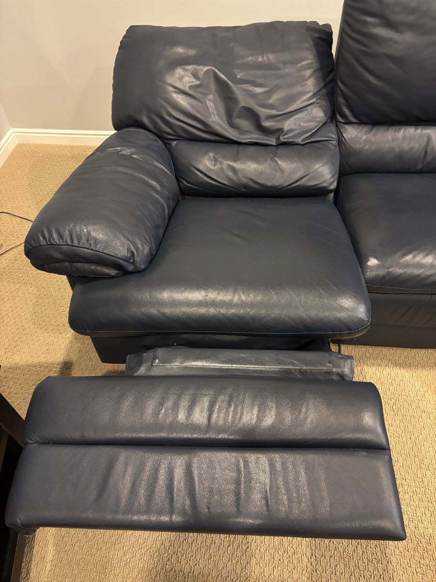 leather sectional