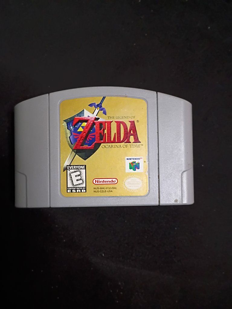 Nintendo 64 The Legend of Zelda: Ocarina of Time N64 Game Cartridge
