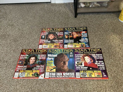 Star Trek: The Magazine Vintage Bundle Of 5