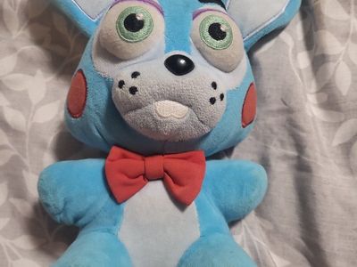 Five Nights at Freddy's FNAF Toy Bonnie Plush Signed Autographed John FuNNaFF