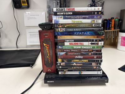 DVD Player & Misc Movies