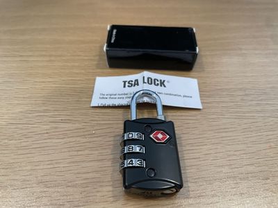 TRAVEL SENTRY TSA approved Lock