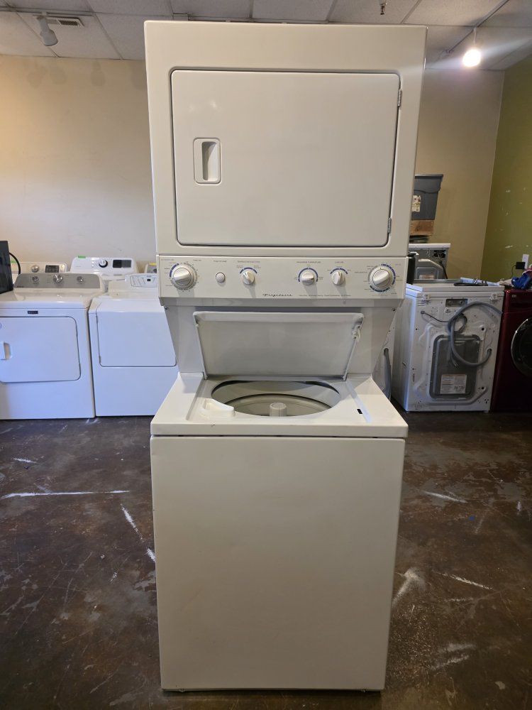 frigidaire stackable washer and electric dryer