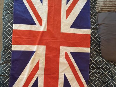 British Union Jack Flag & American Flag Bundle - Large, Durable Fabric