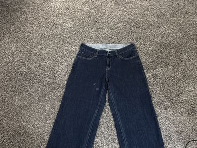 Hollister Dark Wash Denim Wide Leg Jeans - Size Women’s 29