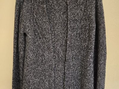 Maurices charcoal cardigan with cuffed sleeves