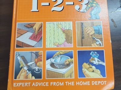 The Home Depot 1-2-3 Home Improvement Textbook/Manual - Essential DIY Guide