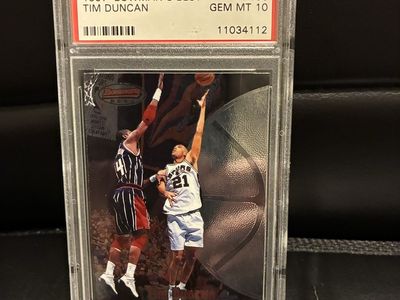 1997-98 Bowman's Best Tim Duncan #106 PSA 10 Gem Mint Rookie Card