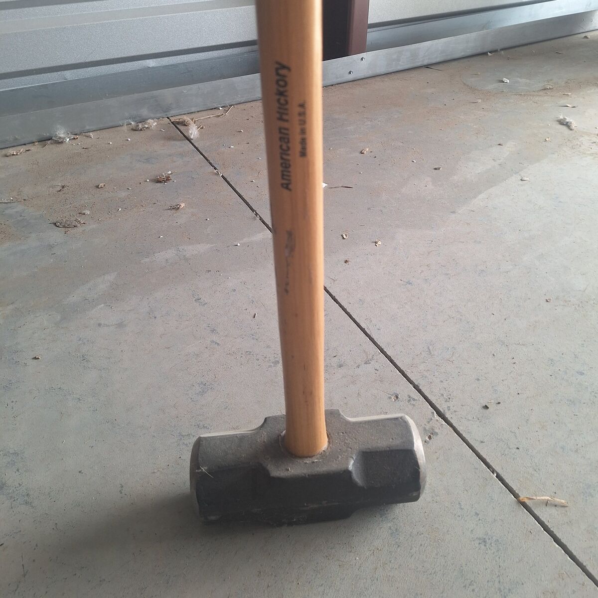 Nupla sledge hammer 20lb hickory handle