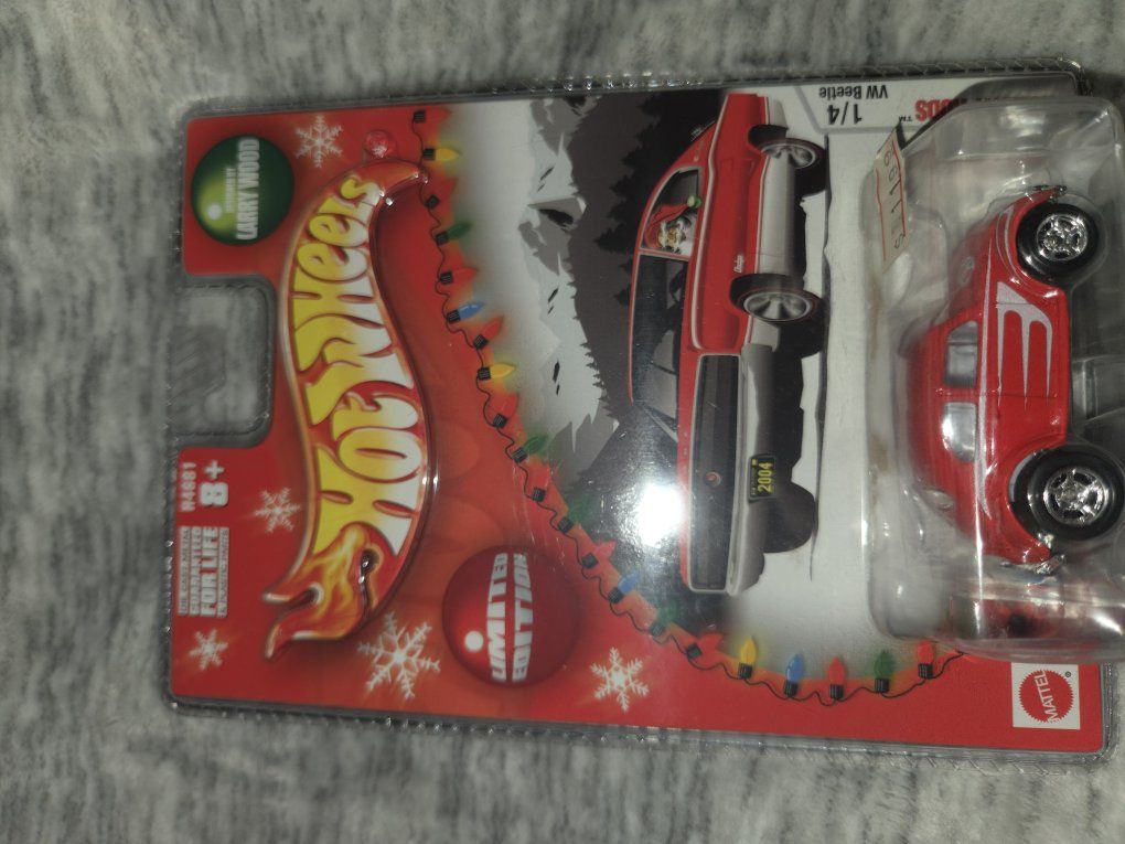 2004 hotwheels holiday rods vw beatle