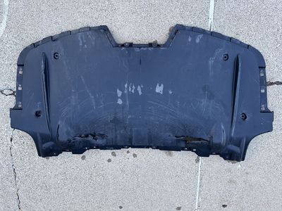 Tesla Model X Black Plastic Rear Diffuser Splash Shield Guard Used