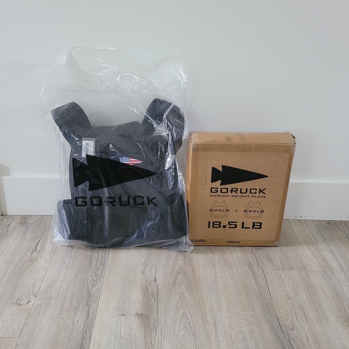 New- GORUCK Weight Vest and Plates Bundle