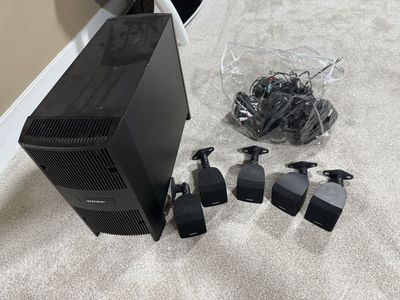 Bose Acoustimass 6 Series V Home Theater Speaker System (Black)