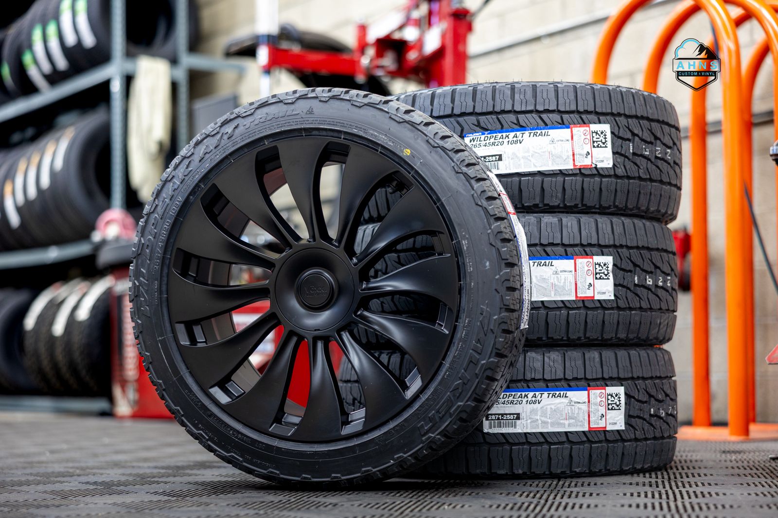 Falken Wildpeak on 20" Wheels – 265 45 20 – Free Install Included | Model X