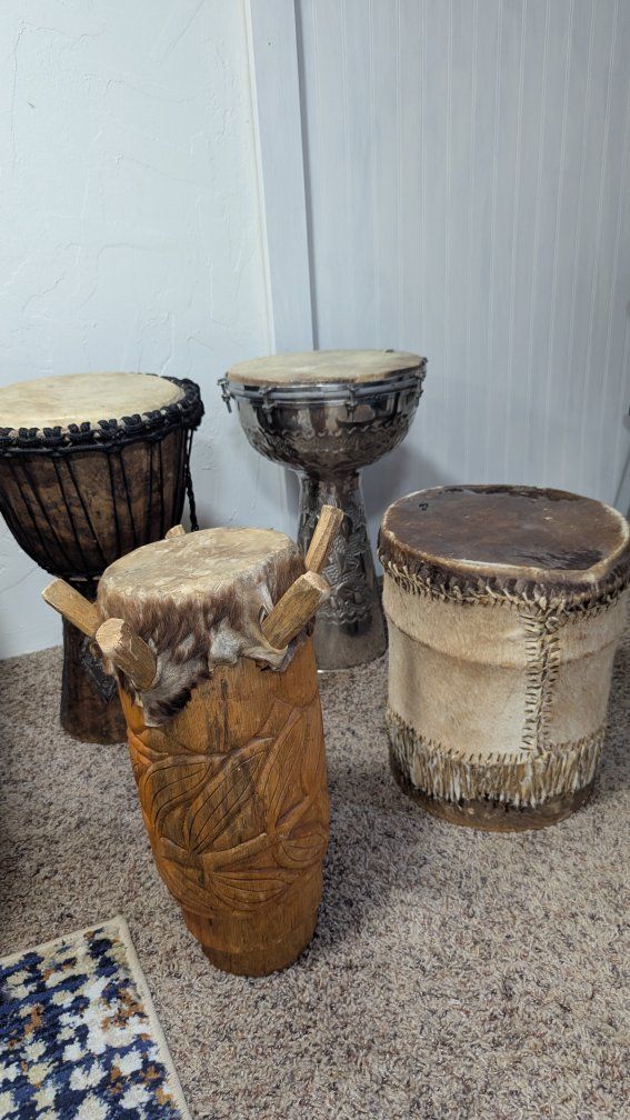 4 hand drums