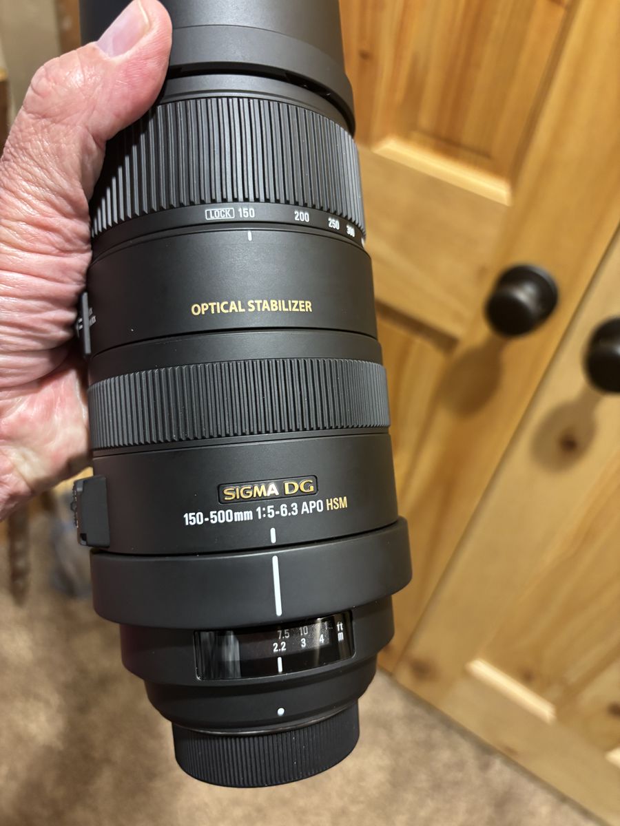 Sigma DG 150-500mm f5-6.3 APO HSM
