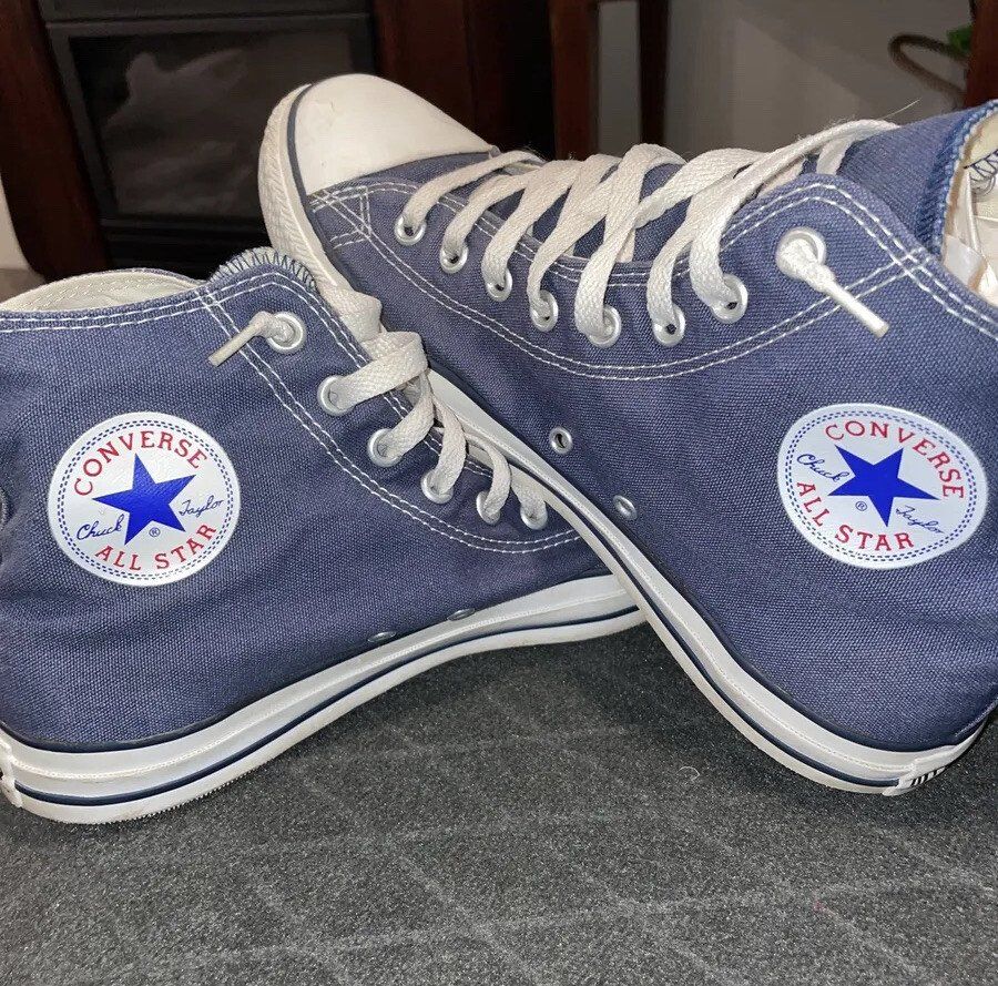 Converse Chuck Taylor All Star M9622 Blue Canvas High Top Sneakers US Men's 5.5 / Women's 7.5