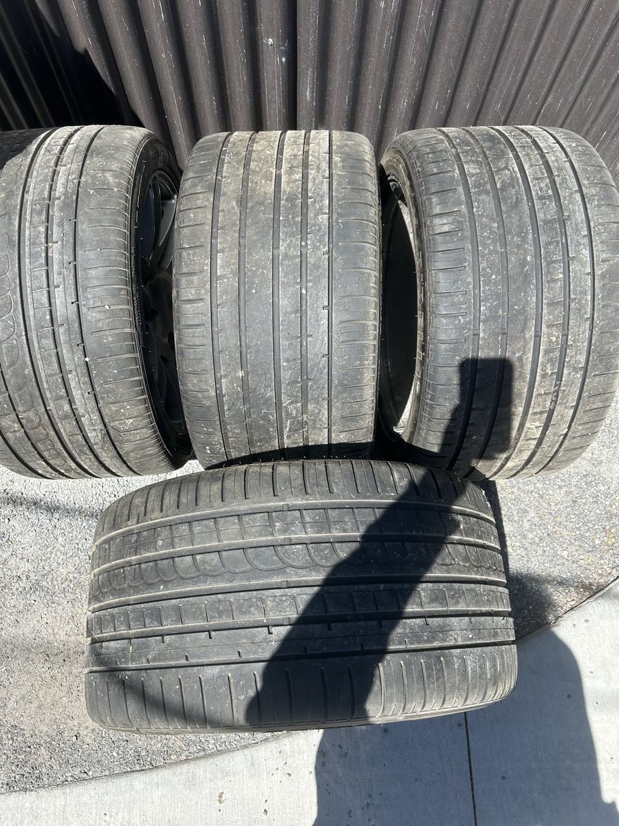 Set of 4 Forgestar Wheels with Pirelli Tires