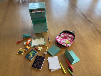 Our Generation School File, Backpack, Accessories