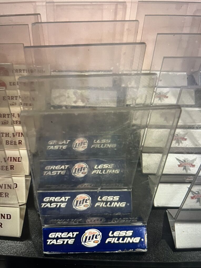 Miller Lite Table Man Cave Decor
