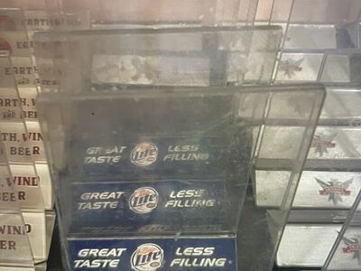 Miller Lite Table Man Cave Decor