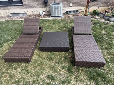 Restoration Hardware Chaise Loungers