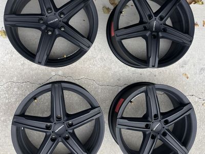 16 Inch Black Vision Wheels