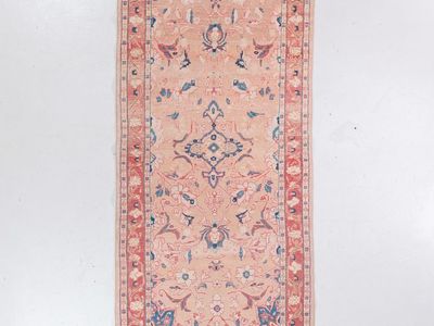 3 x 10 Vintage Pink Persian Runner