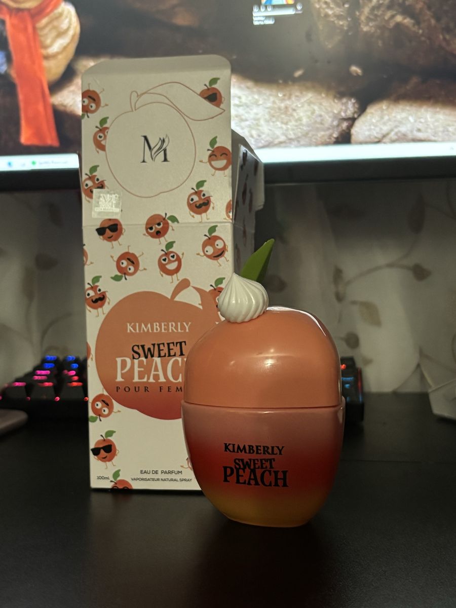 Kimberly Sweet Peach Pour Femme Eau De Parfum Spray 100ml / 3.4 fl oz With Box