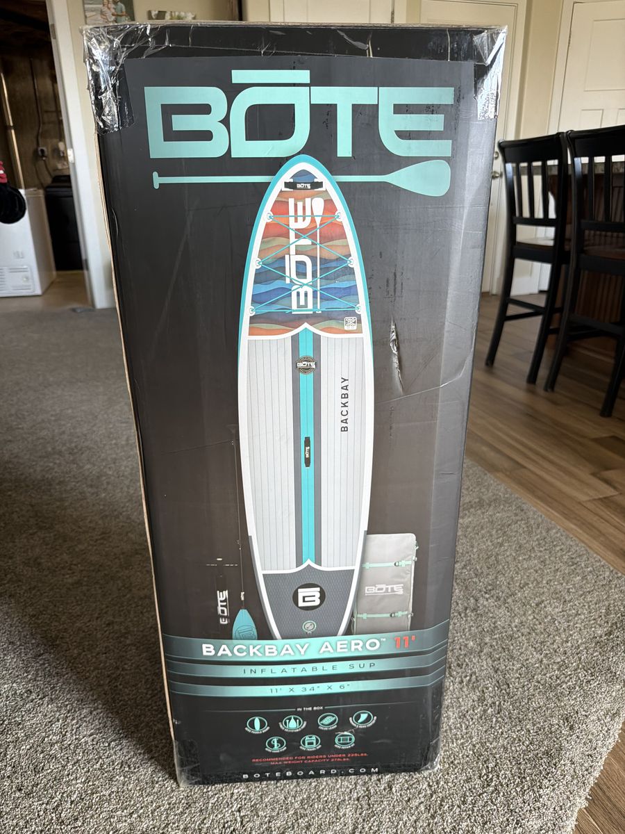 Inflatable paddle board