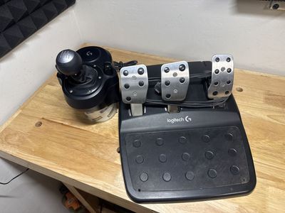 G29 shifter and pedals