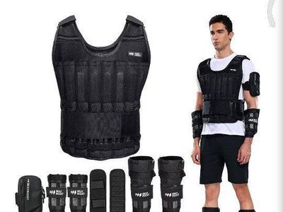 BeatBoost 60lb Weighted Vest & Full Body Weight Kit