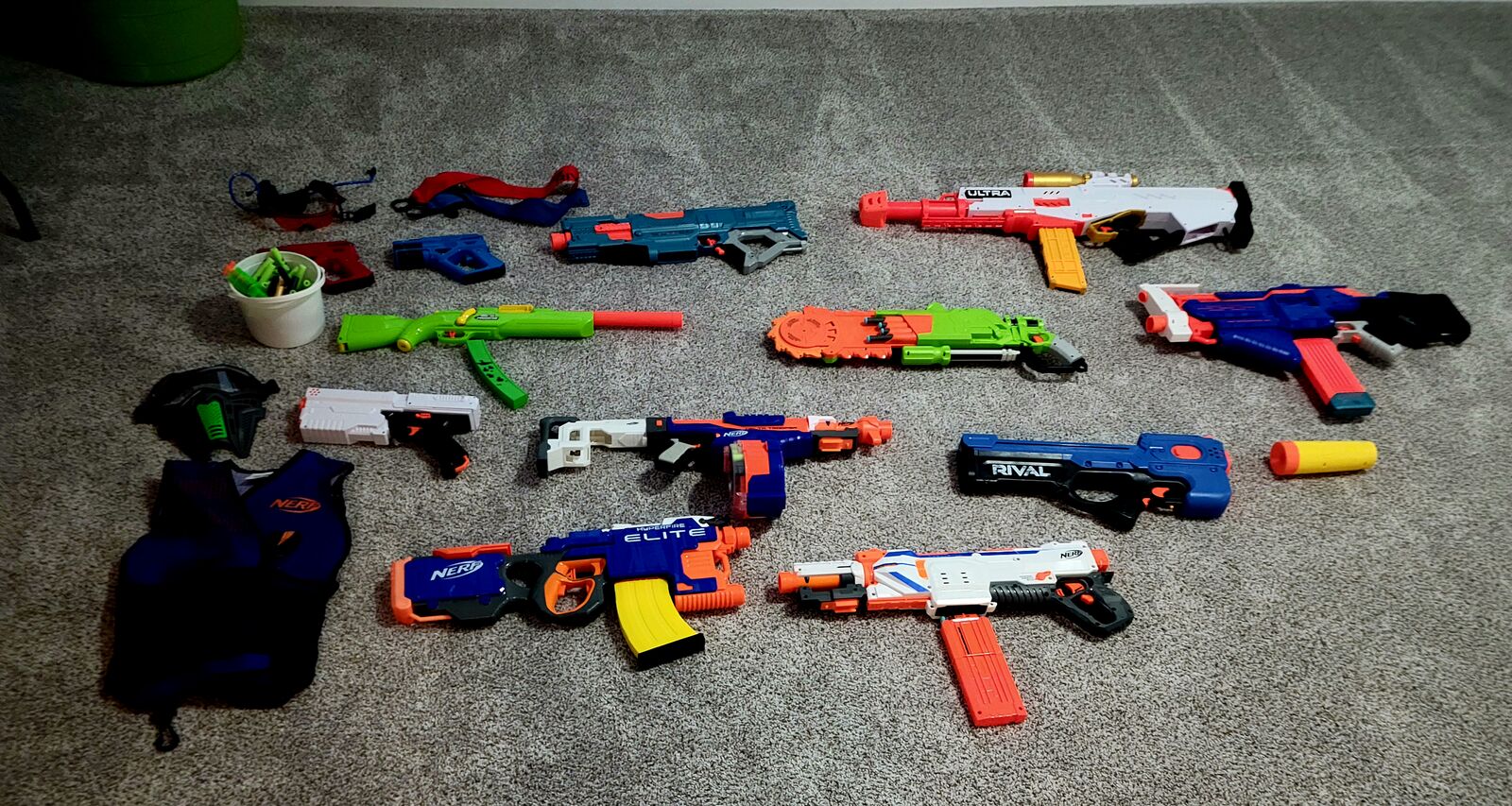 Nerf guns
