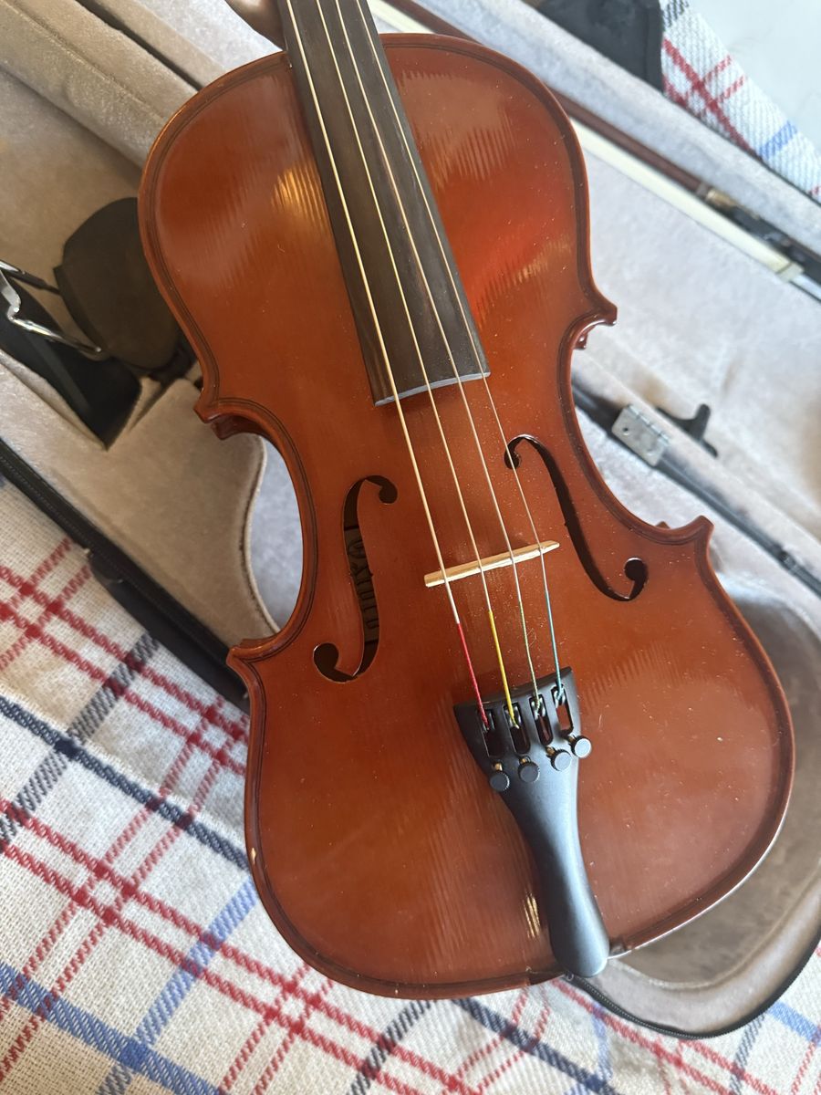 Violin - Oxford 4/4 Full Size String Instrument with Case