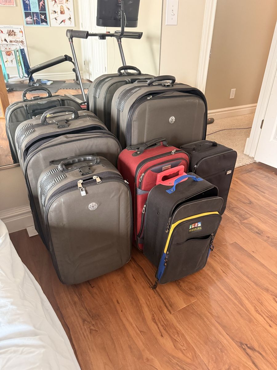 Family set of luggage