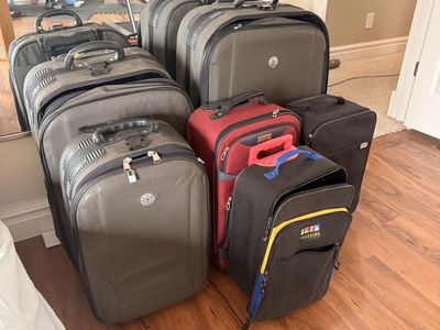Family set of luggage
