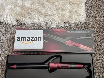 Bioionic 1” Long barrel red vouge curling iron