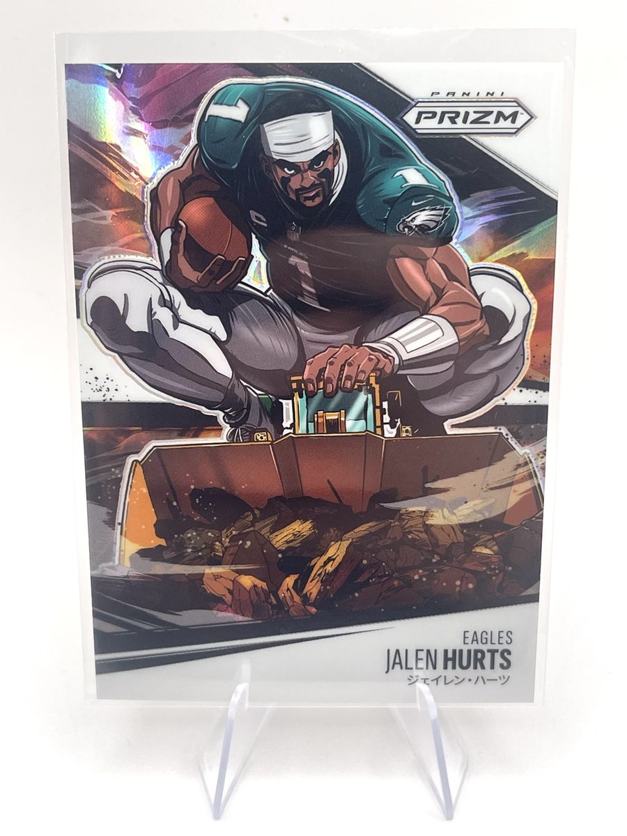 Jalen Hurts Manga Card Case Hit 2025 Prizm