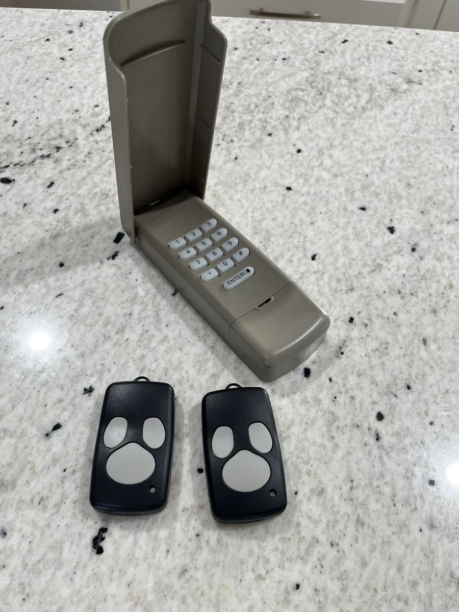 Universal Garage Door Keypad and Openers
