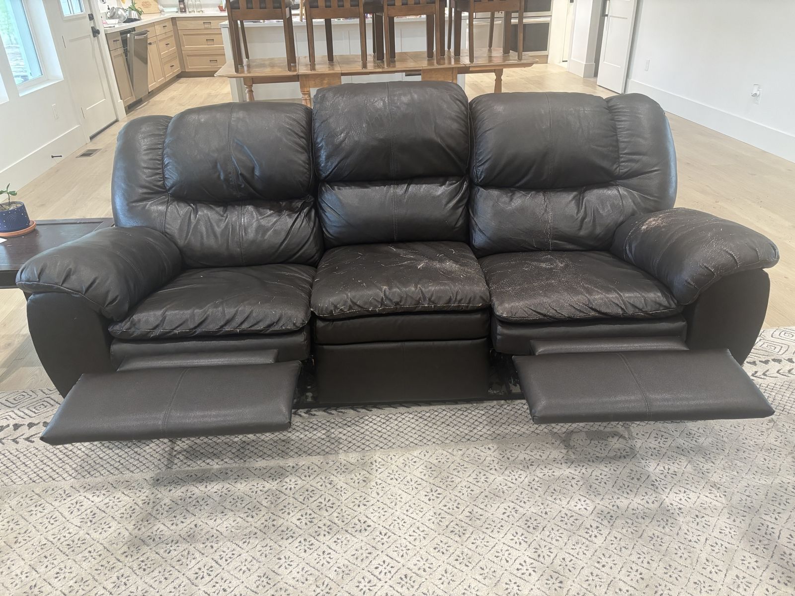 Recliner couch
