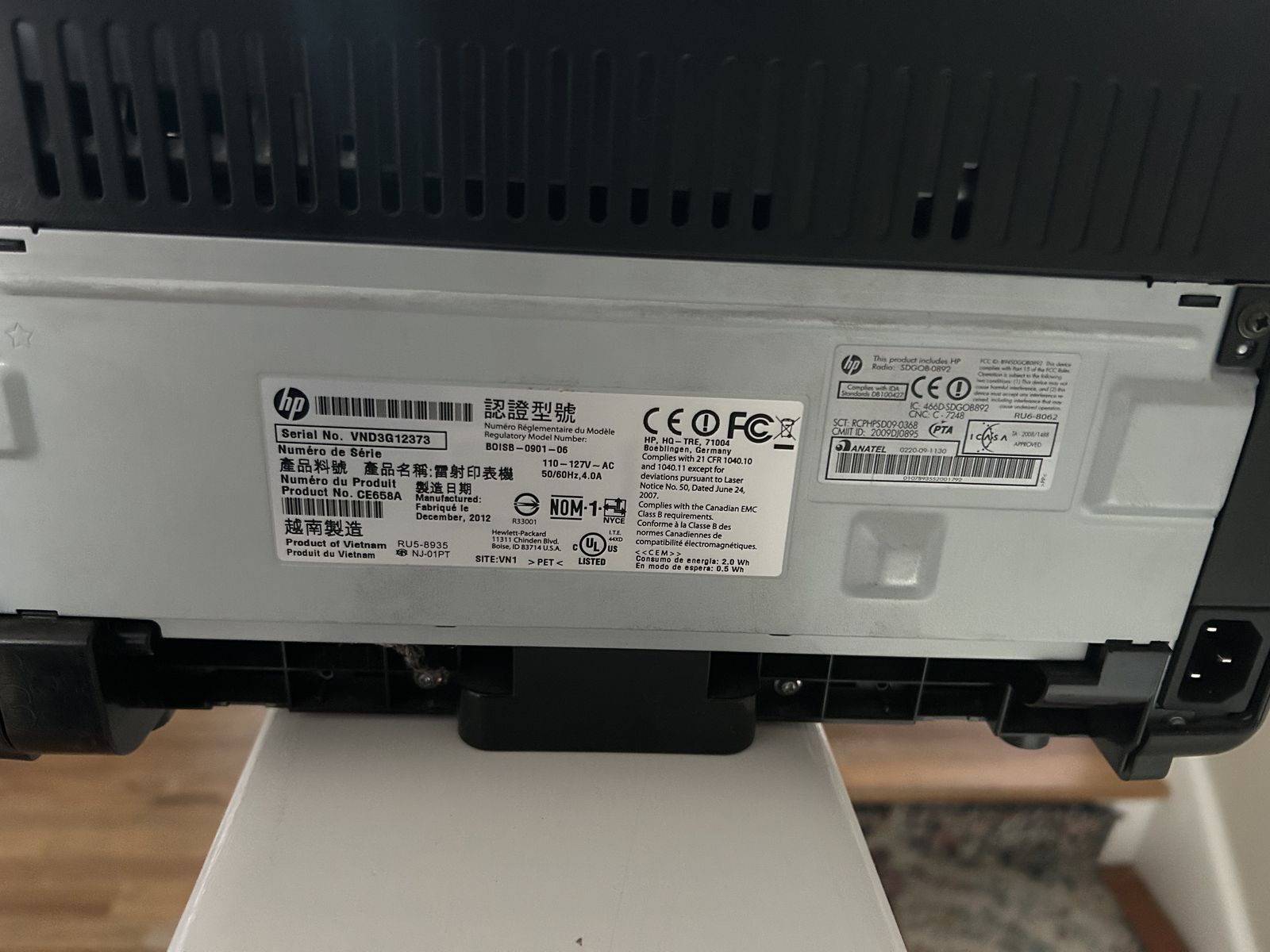 HP laserjet printer