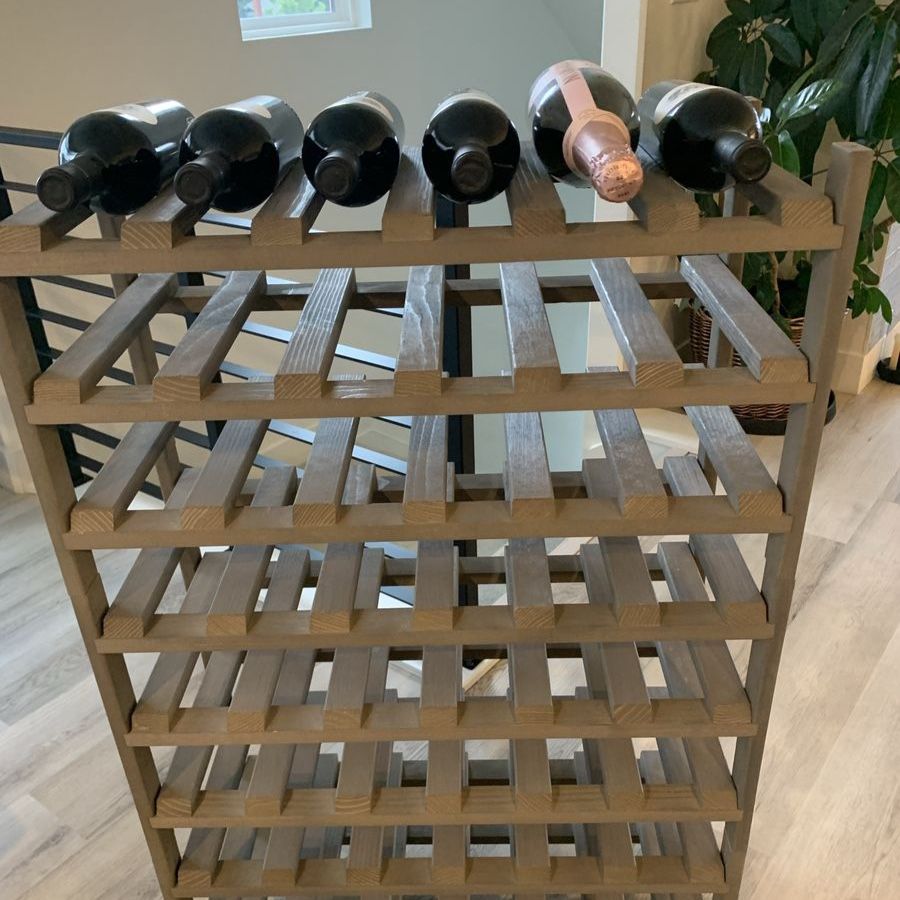 Wine Rack, holds 54 bottles