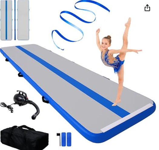 brand new in box 13ft inflatable mat with electric pump