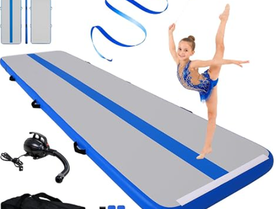 brand new in box 13ft inflatable mat with electric pump