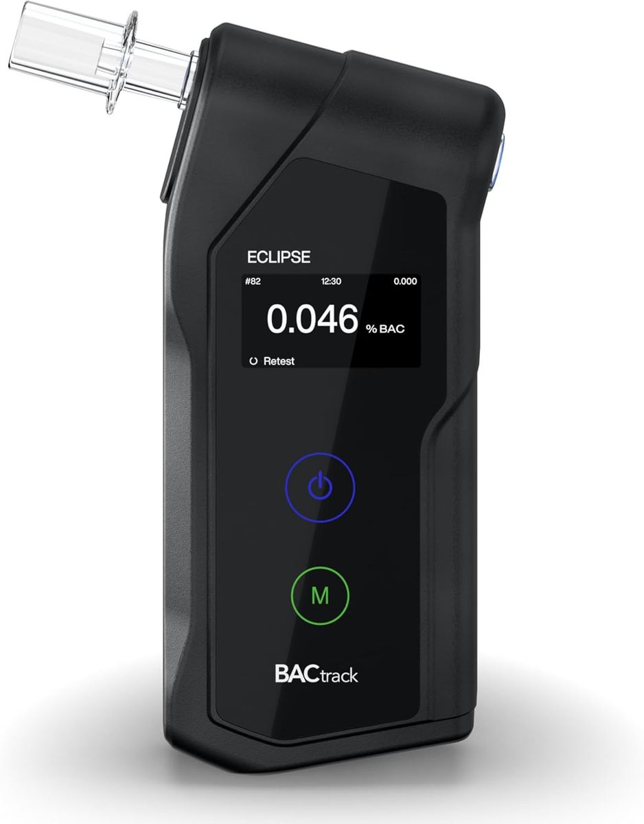 NEW BACtrack Eclipse Professional Breathalyzer | Police-Grade BAC Blood Alcohol Tester